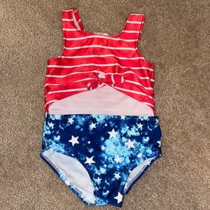 Cat & Jack toddler American swimsuit size 4T